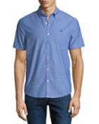 Men's Diamond Dobby Button-down