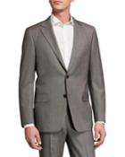 Men's Classic-fit Solid Wool Two-piece