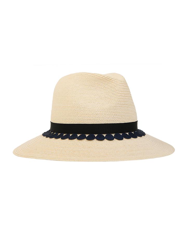 Eugenia Kim Courtney Wide-brim Fedora, Ivory