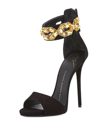 Embellished-ankle Dress