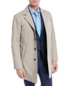 Silk-blend Rain Coat