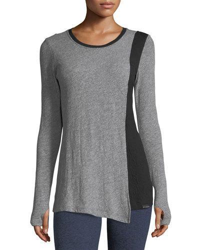Elliptic Long-sleeve Jersey Top