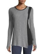 Elliptic Long-sleeve Jersey Top