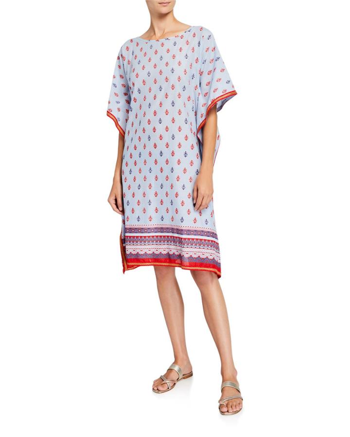 Roxy Lava-print Kaftan