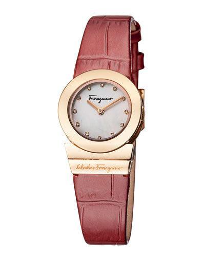 24mm Gancino Soiree Watch W/ Diamonds &