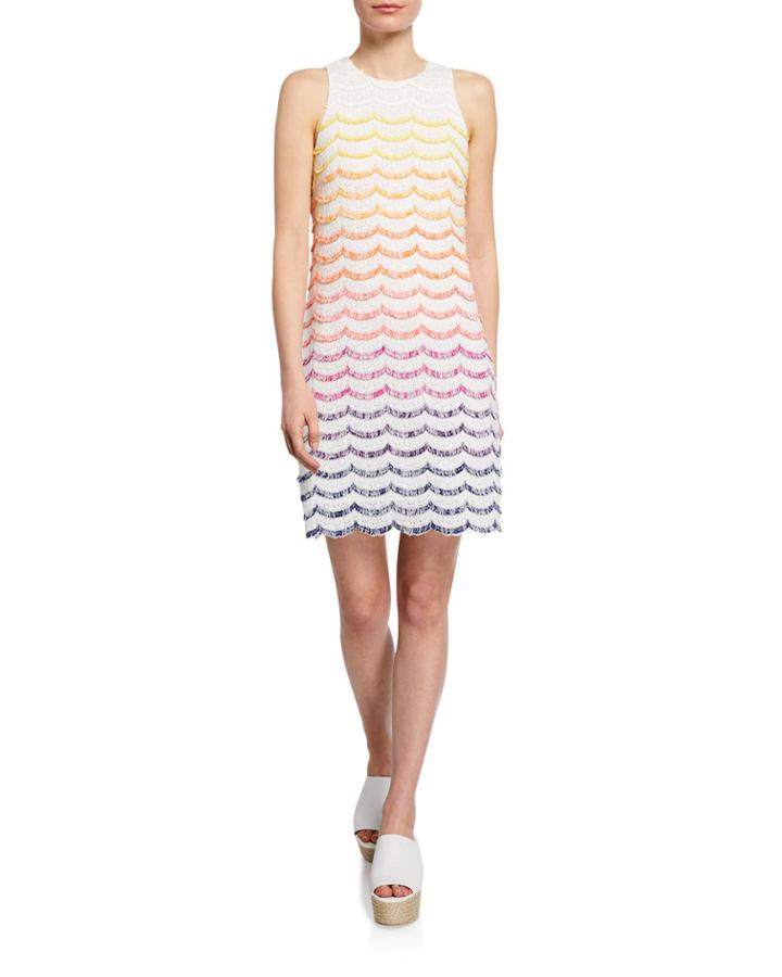 Macee Fringe-scalloped