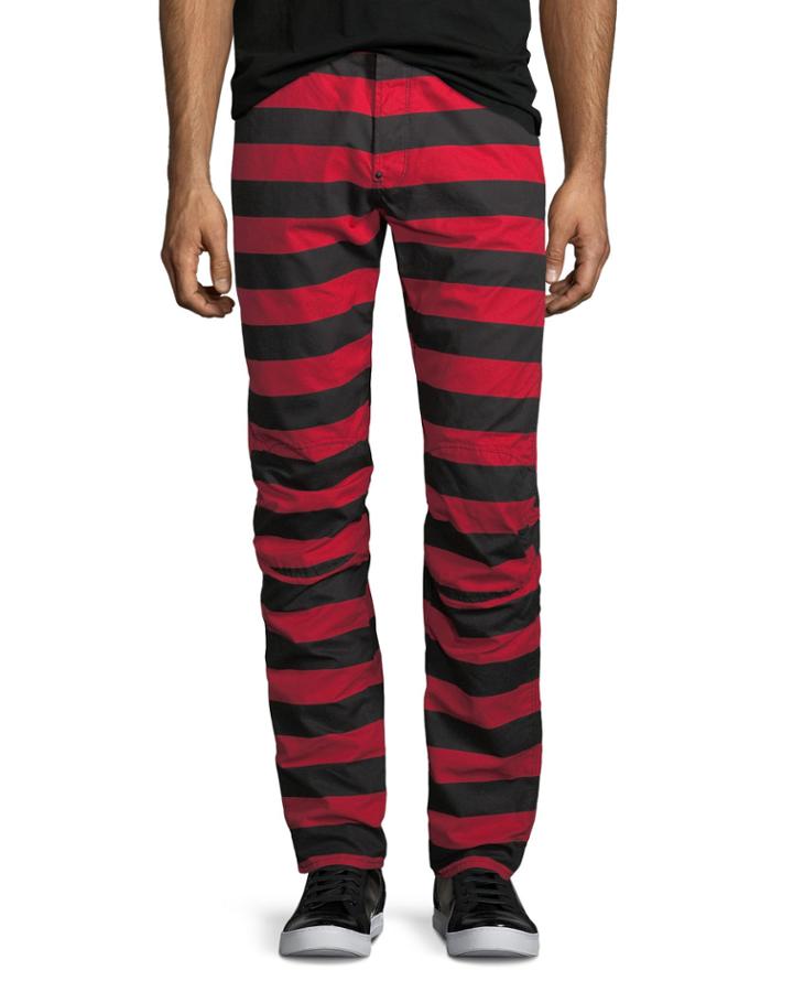 Steward Tartan Print Jeans