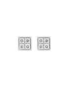 Lvcea 18k White Gold Diamond Square