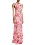 Ava Floral Sleeveless Gown