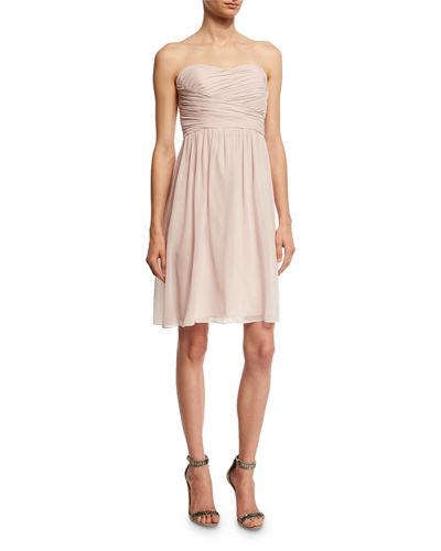Sarah Bustier Georgette Dress