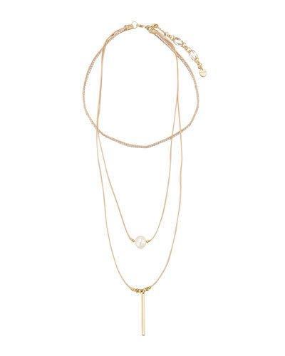 Triple-layer Pendant Necklace