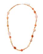 Long Mixed-bead Necklace