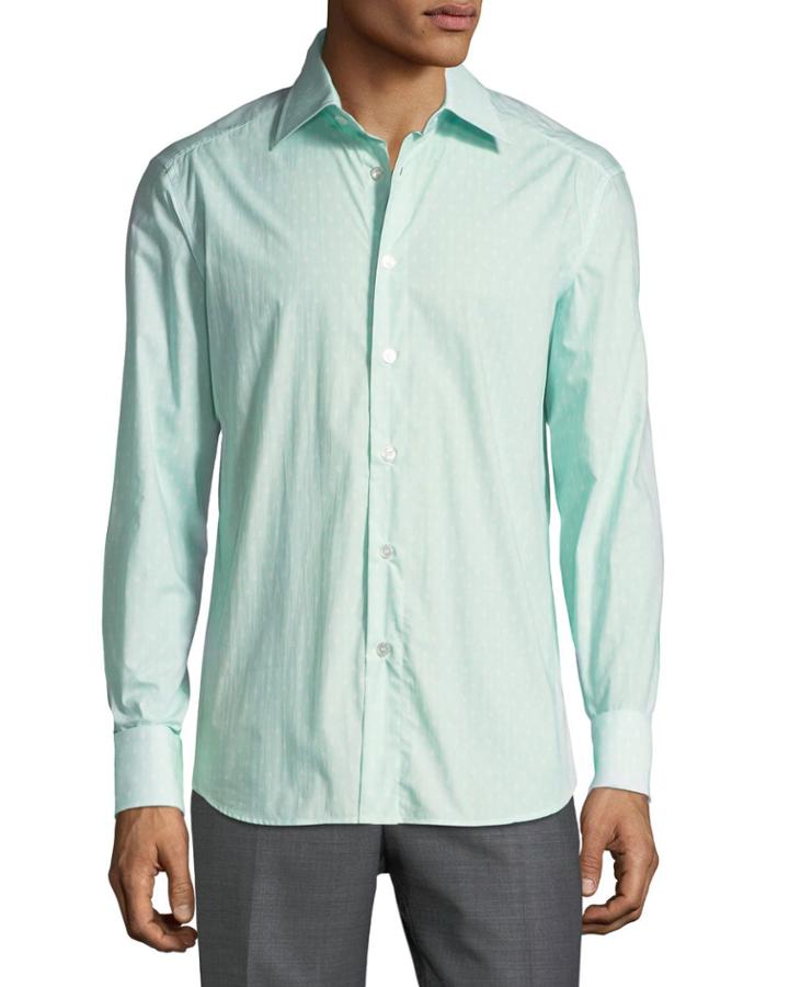 Men's Long-sleeve Regular-fit Printed