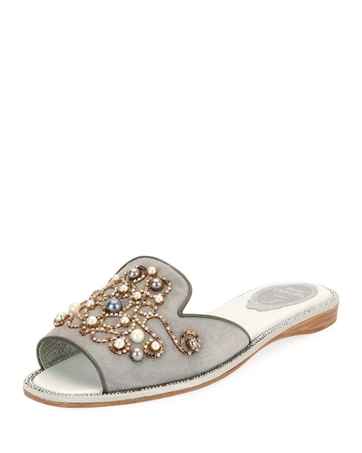 Beaded Flat Slide