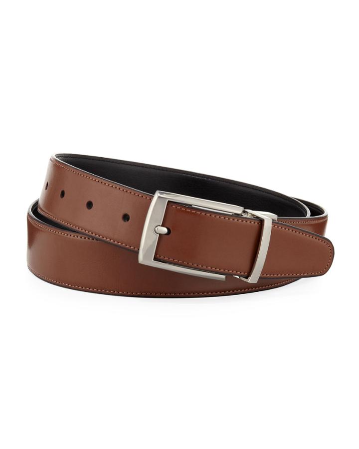 Men's Leather Reversible Belt