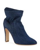 Steven Denim Pull-on Booties