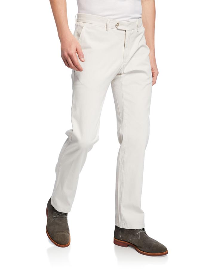Men's Classic Straight-leg Chino Pants