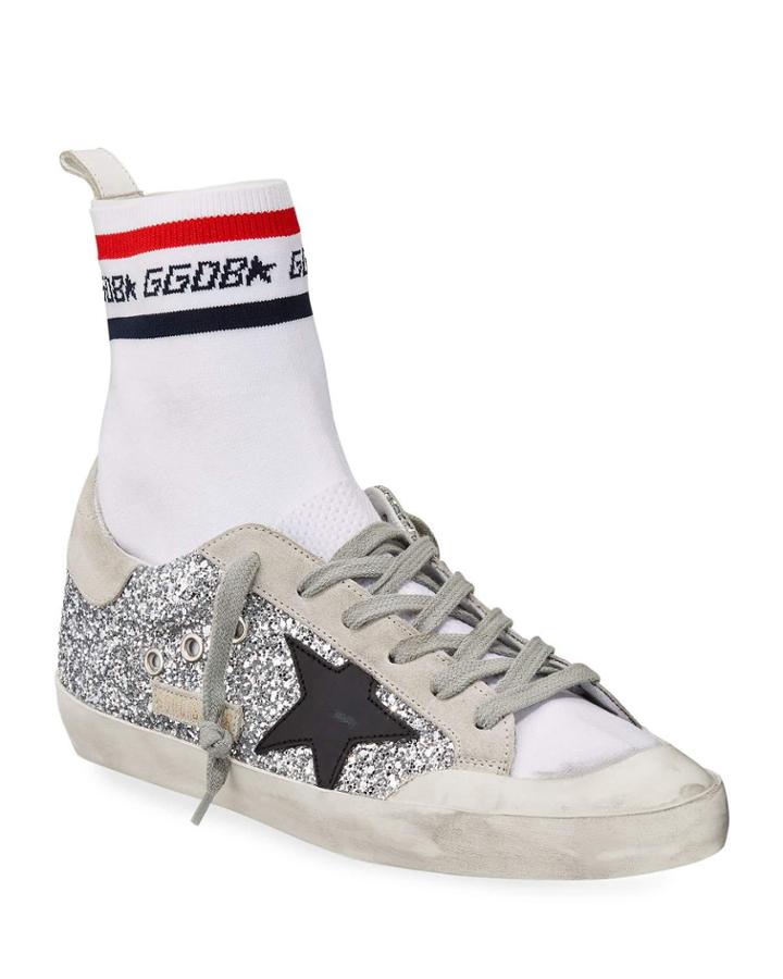 Superstar Stretch Sock Glitter