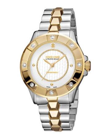 36mm Two-tone Diamond Bezel Bracelet Watch