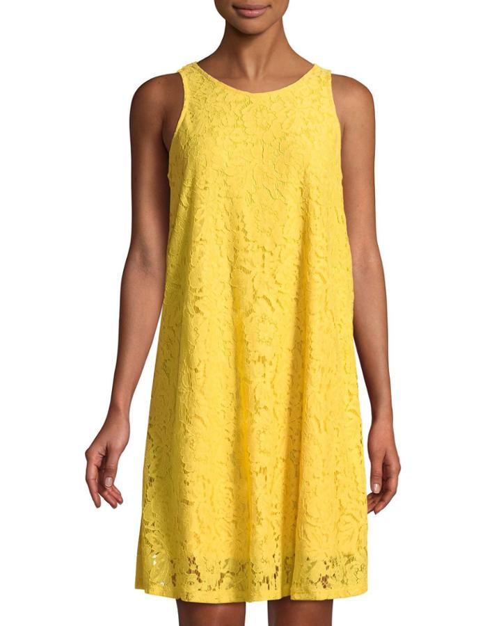 Lace Bow-back Dress