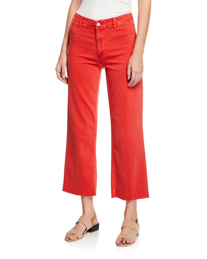 Nellie Clean-front Culotte Pants