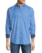 Classic-fit Geometric Pattern
