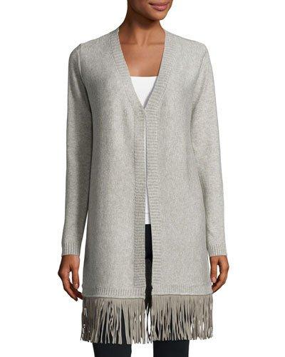 Larissa Fringe-hem Sweater,