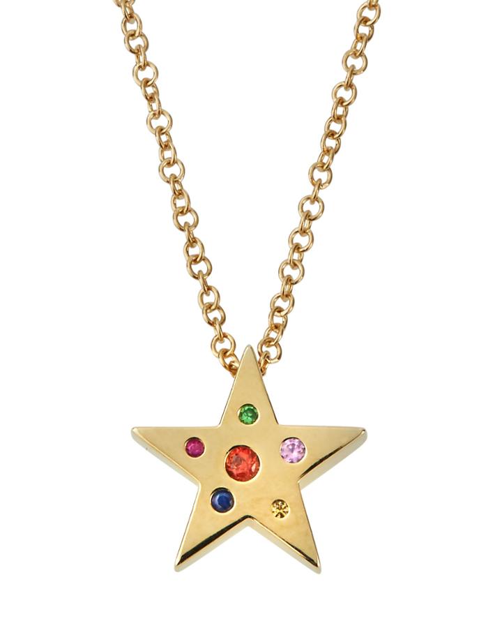 14k Mini Star Rainbow