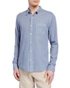 Men's Garment Dye Long-sleeve Cotton