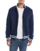 Men's Cashmere Baseball Jacket