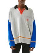 Men's Oversized Knit Polo