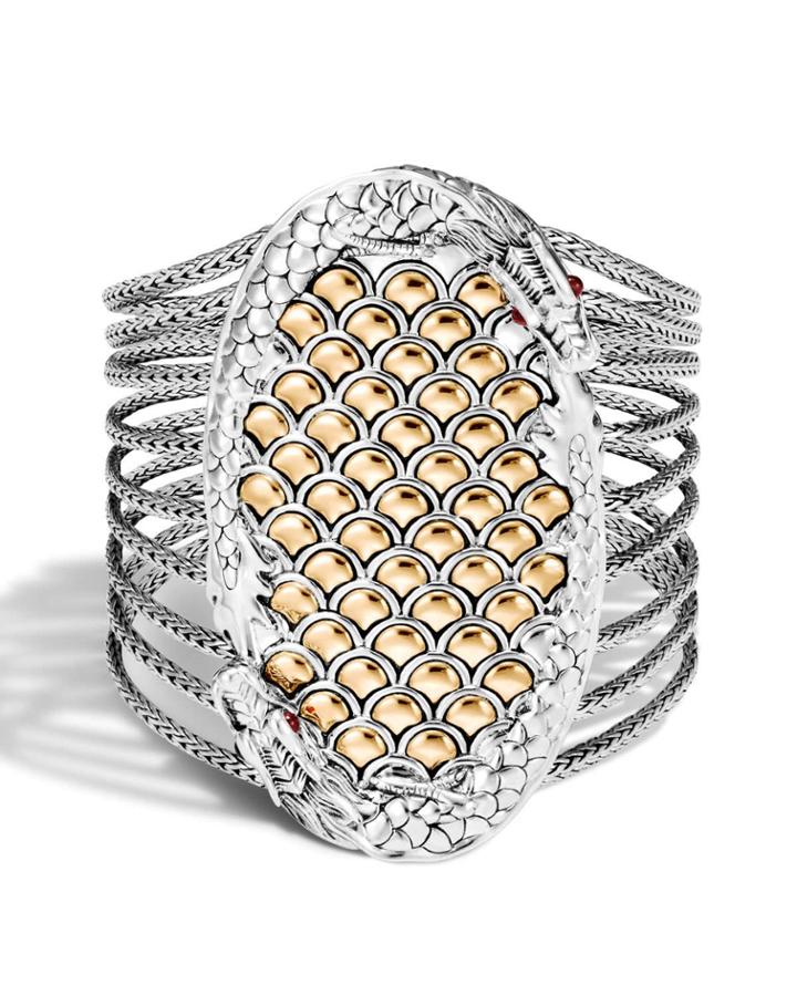 Legends Naga Multi-row 2-tone Bracelet