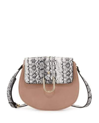 Celisse Snake-embossed