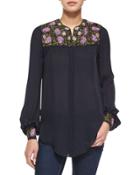 Embroidered Georgette Blouse