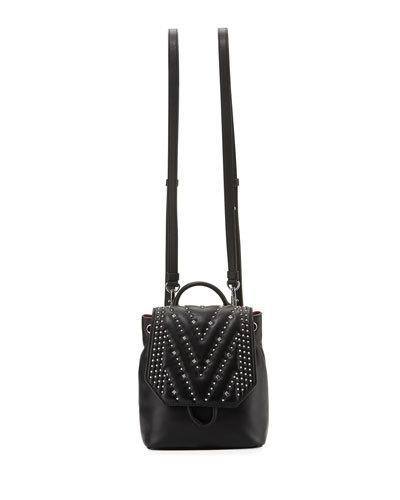 Diamond Disco Mini Backpack, Black