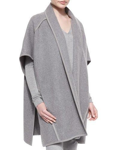 Double-faced Cashmere Belted Coat