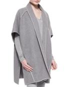 Double-faced Cashmere Belted Coat