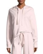 Cinched-back Drawstring Hood