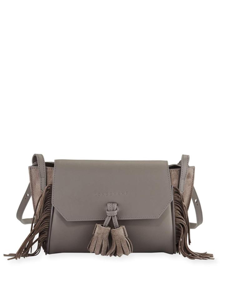 Mixed Leather Fringe