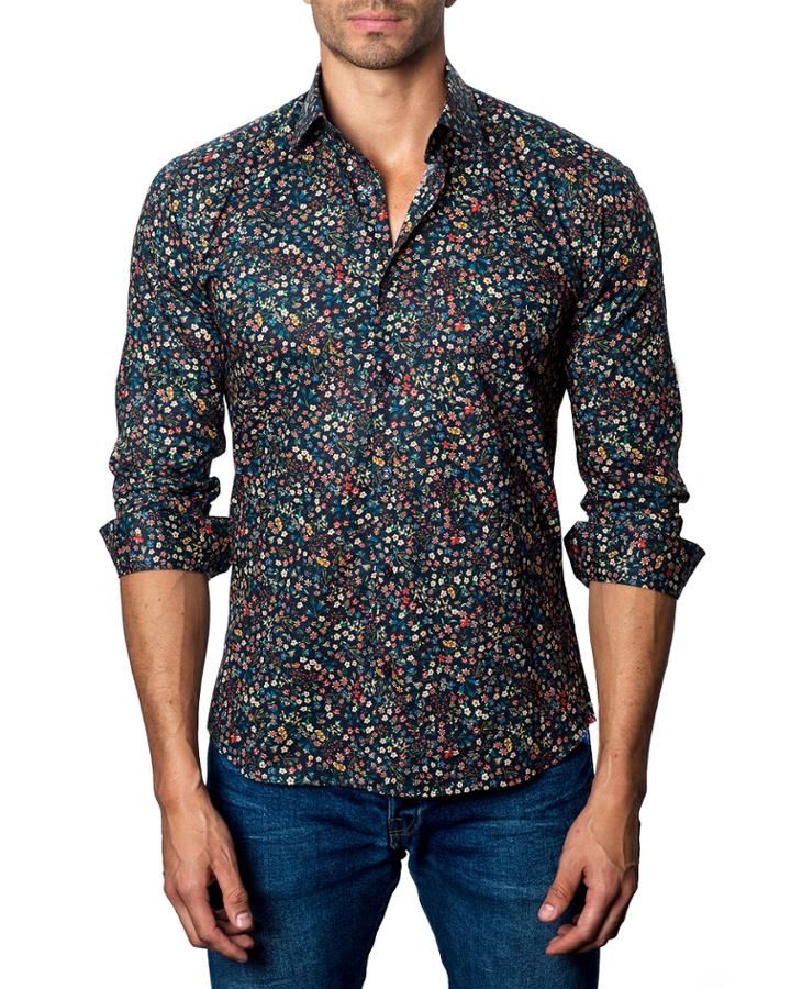 Semi-fitted Floral