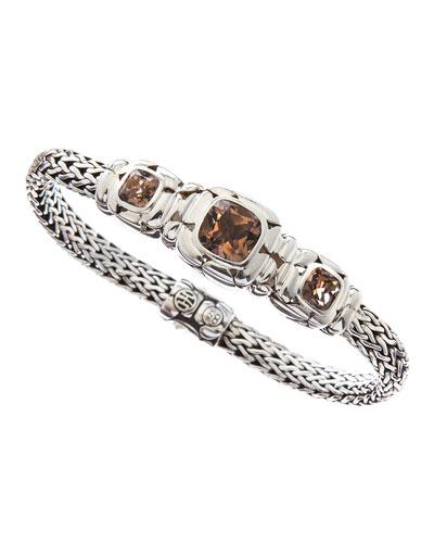 Batu Kali Smoky Quartz Bracelet