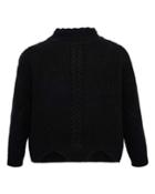 Girl's Mock Neck Tricot Sweater,