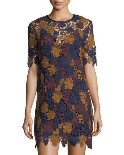Charlotte Lace Short-sleeve Dress
