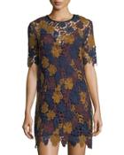 Charlotte Lace Short-sleeve Dress