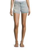 Mila Tailored Denim Shorts,