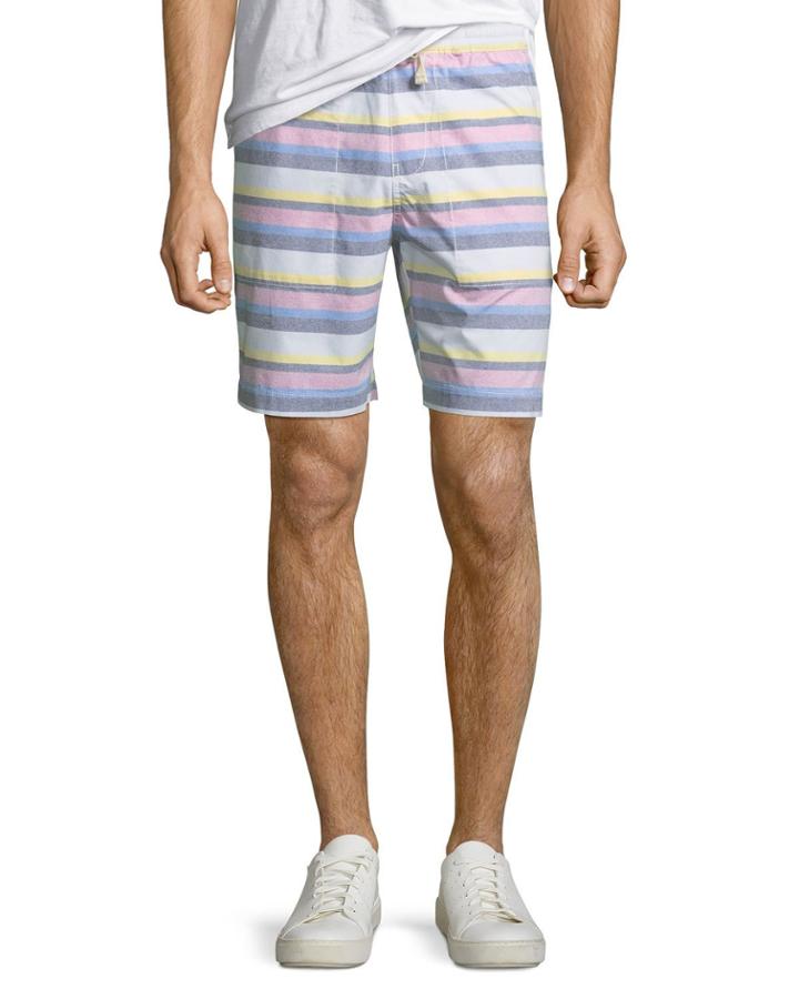 Men's Striped Pull-on