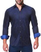 Men's Shaped-fit Fibonacci Paisley