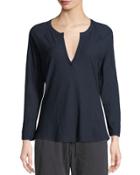 Long Sleeve V-neck