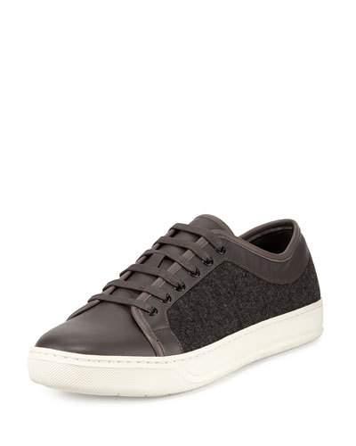 Ashton Leather & Felt Low-top
