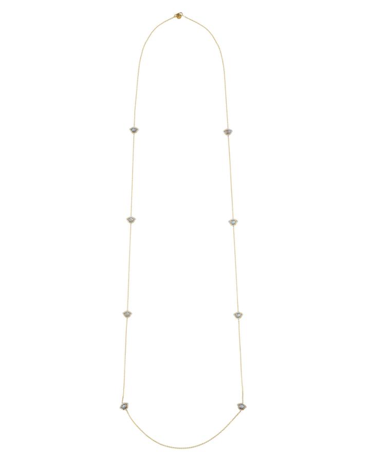 Kamalini Lotus Station Necklace,
